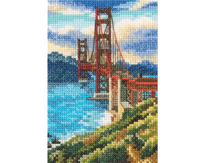 Golden Gate Bridge Cross Stitch Kit - RTO