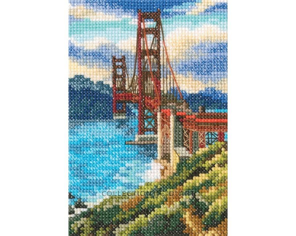 Golden Gate Bridge Cross Stitch Kit - RTO