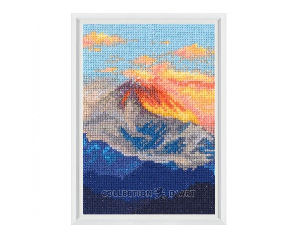 A Dream Flowing Down From The Mountains Cross Stitch Kit - RTO