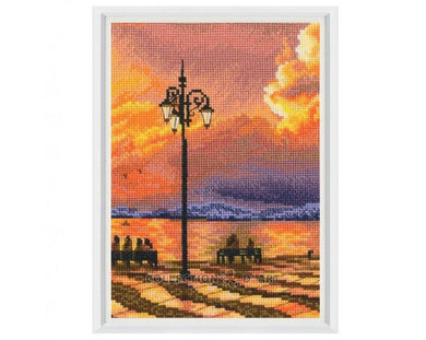 Sunset Romance Cross Stitch Kit - RTO