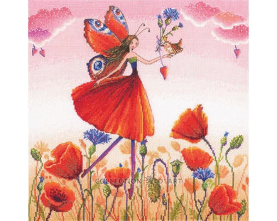 Poppy Colour Cross Stitch Kit - RTO