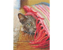 Load image into Gallery viewer, Observer (Cat) Cross Stitch Kit - RTO