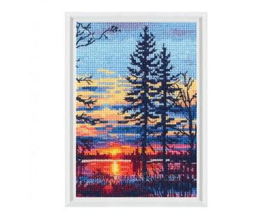 When the Sun Goes Down Cross Stitch Kit - RTO