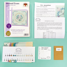 Load image into Gallery viewer, Mermaid Kisses - Embroidery Kit - Bothy Threads