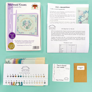 Mermaid Kisses - Embroidery Kit - Bothy Threads