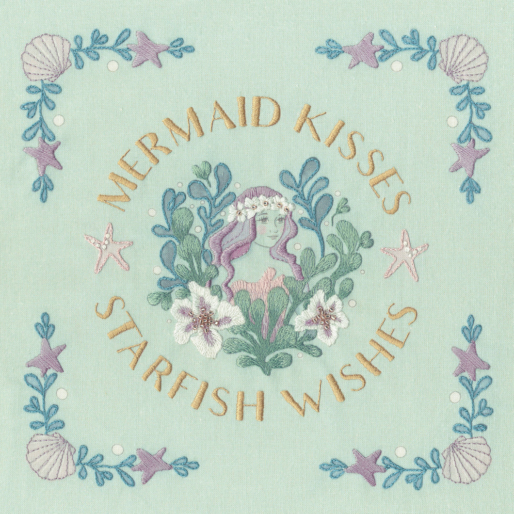 Mermaid Kisses - Embroidery Kit - Bothy Threads