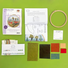 Load image into Gallery viewer, A Woodland Walk - Felt Embroidery Kit - Bothy Threads