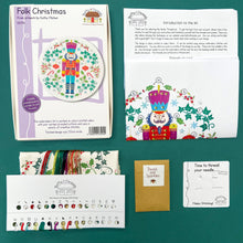 Load image into Gallery viewer, Folk Christmas Embroidery Kit - Bothy Threads