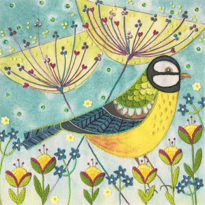 Blue Tit- Flights of Fancy Embroidery Kit