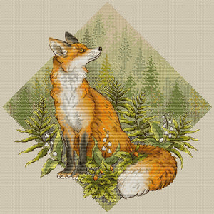 The Keeper of The Forests Cross Stitch Kit - HobbyJobby