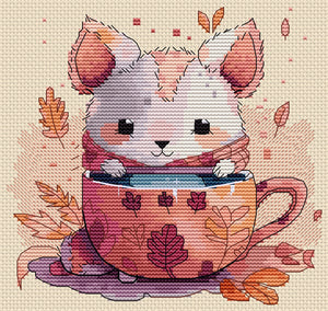 The Warm Autumn Cross Stitch Kit - HobbyJobby