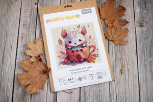 The Warm Autumn Cross Stitch Kit - HobbyJobby