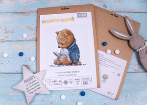 The Bedtime Story Cross Stitch Kit - HobbyJobby - The Bedtime Story