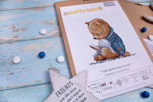 The Bedtime Story Cross Stitch Kit - HobbyJobby - The Bedtime Story