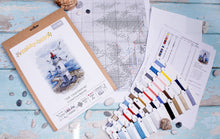 Load image into Gallery viewer, The Lighthouse Cross Stitch Kit - HobbyJobby - The Lighthouse