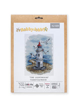 Load image into Gallery viewer, The Lighthouse Cross Stitch Kit - HobbyJobby - The Lighthouse