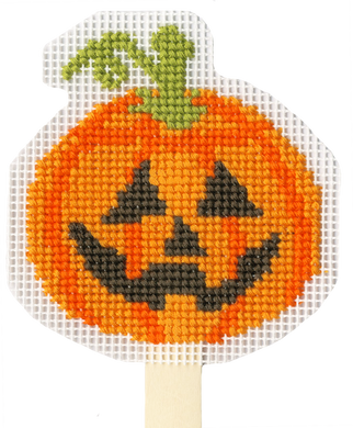 Pumpkin Spooky Cross Stitch Kit - Bothy Threads