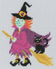 Load image into Gallery viewer, Witch Cross Stitch Kit - Bothy Threads