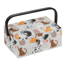 Load image into Gallery viewer, Cats Small Sewing Box - Hobbygift