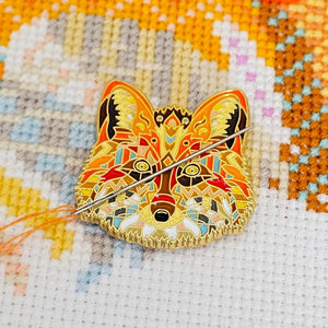 Mandala Fox Cross Stitch Kit - Meloca Designs