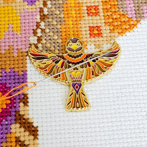 Mandala Sparrow Cross Stitch Kit - Meloca Designs