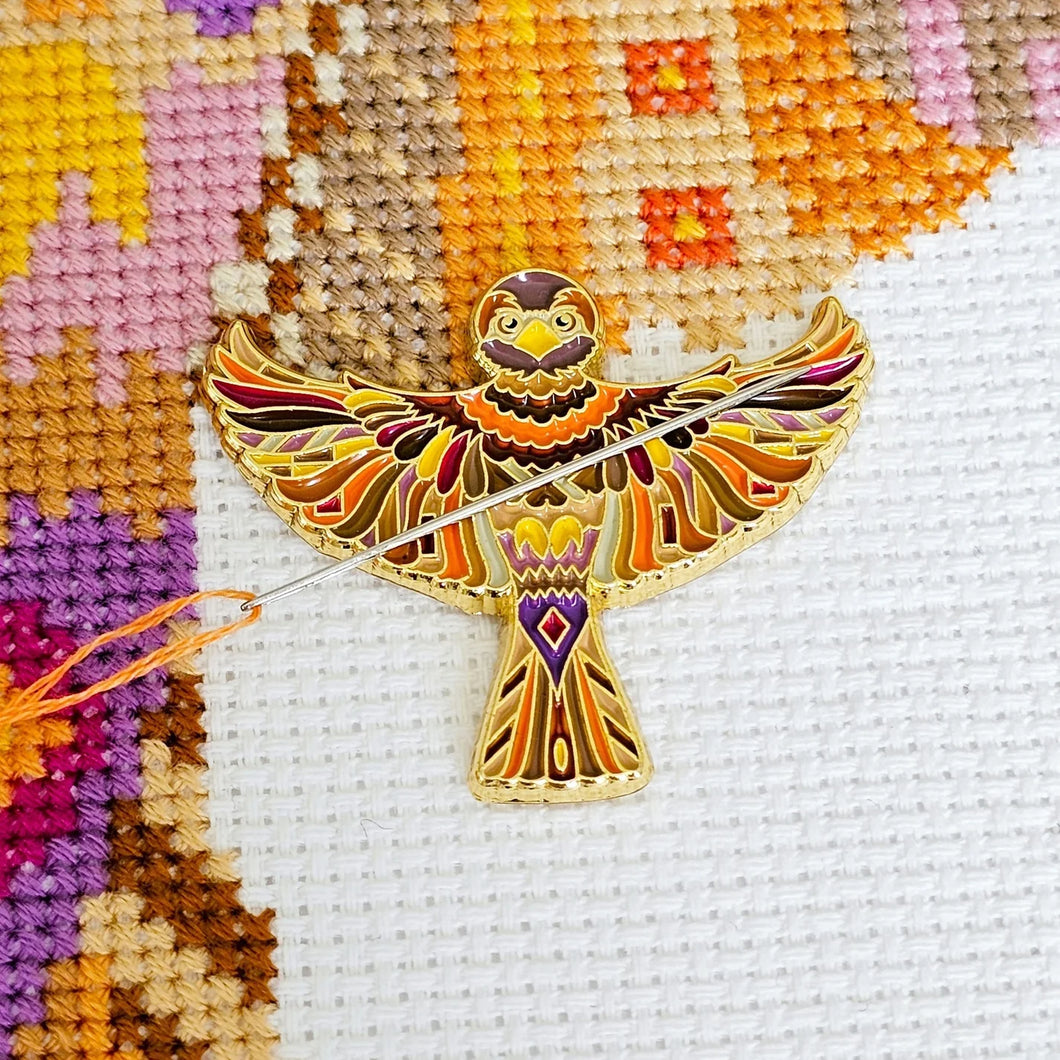 Sparrow Needle Minder - Meloca Designs