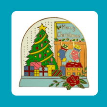 Load image into Gallery viewer, Snow Globe Needle Minders - Christmas in July