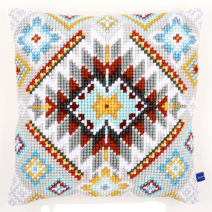 Cushion Cross Stitch Kit ~ Cushion Ethnic