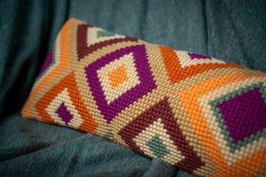 Draft Excluder Cross Stitch Kit ~ Kilim Motifs