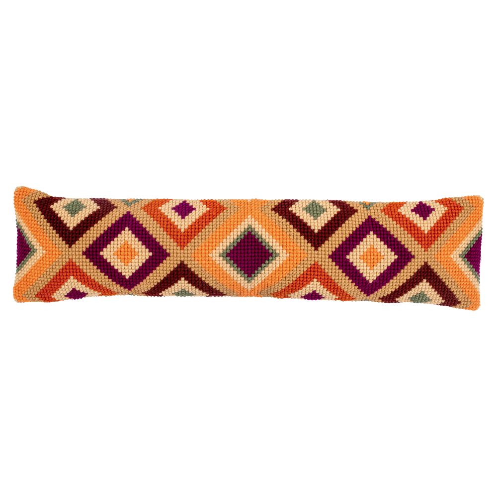 Draft Excluder Cross Stitch Kit ~ Kilim Motifs