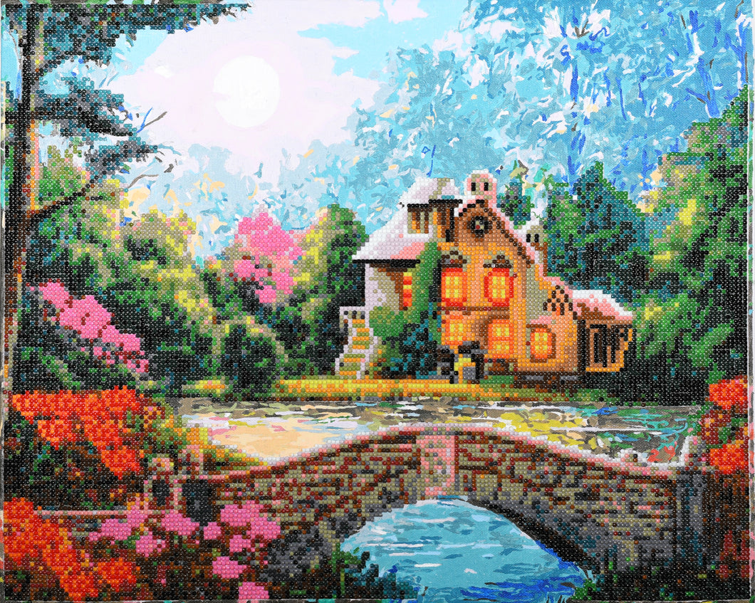 iPaint & Dot Kit ~ House in Garden