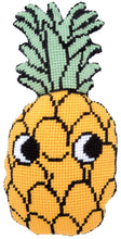 Load image into Gallery viewer, Cross Stitch Cushion Kit Shaped ~ Eva Mouton Pineapple