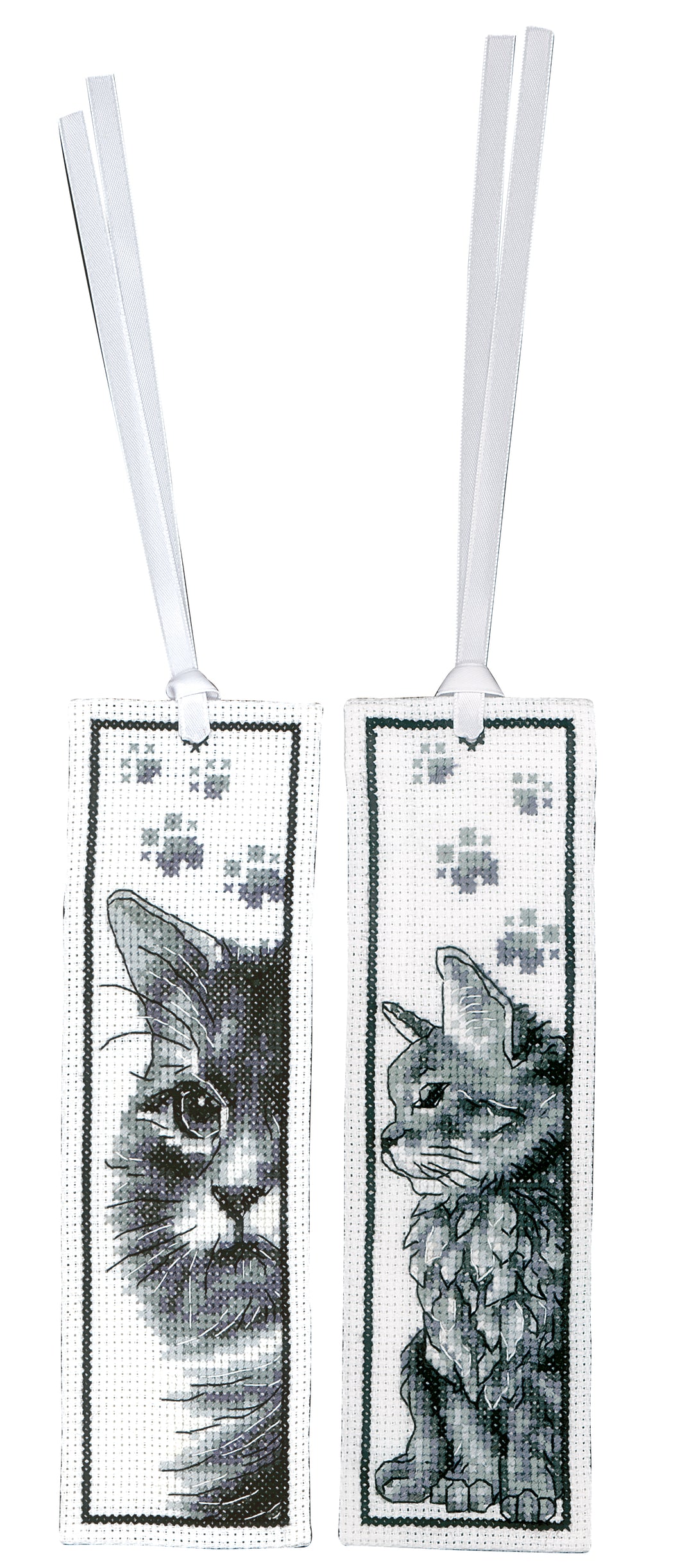 Cats Bookmark Cross Stitch Kit - Vervaco