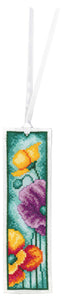 Poppies Bookmark Cross Stitch Kit - Vervaco