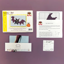 Load image into Gallery viewer, Bat - Spooky Cross Stitch Kit - Bothy Threads