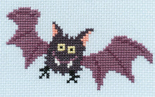 Load image into Gallery viewer, Bat - Spooky Cross Stitch Kit - Bothy Threads