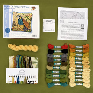 Partridge - Flight of Fancy - Tapestry Kit - Bothy Threads