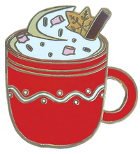 Load image into Gallery viewer, Festive Hot Chocolate Needle Minder - Bothy Threads