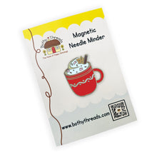 Load image into Gallery viewer, Festive Hot Chocolate Needle Minder - Bothy Threads