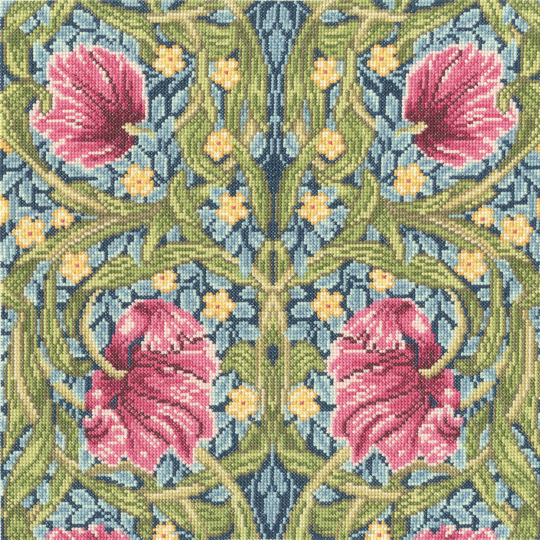 Pimpernel (William Morris) Cross Stitch Kit - Bothy Threads