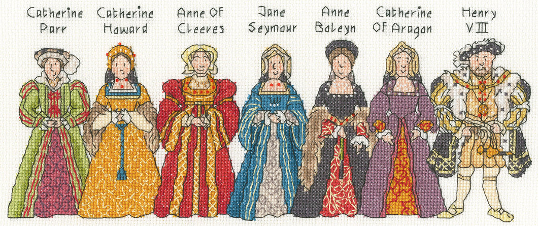 The Tudor Roses Cross Stitch Kit - Bothy Threads