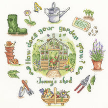 Load image into Gallery viewer, How Does Your Garden Grow Cross Stitch Kit - Bothy Threads