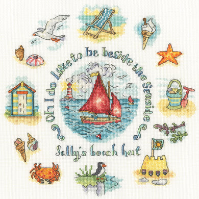 Beside the Seaside Cross Stitch Kit - Bothy Threads