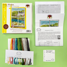 Load image into Gallery viewer, Daisy Window Cross Stitch Kit - Bothy Threads