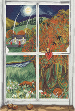 Load image into Gallery viewer, Conker Window Cross Stitch Kit - Bothy Threads