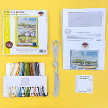 Load image into Gallery viewer, Primrose Window Cross Stitch Kit - Bothy Threads