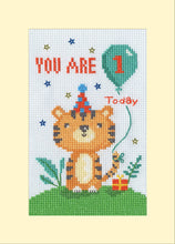 Load image into Gallery viewer, Wild Birthday - Greeting Card Cross Stitch Kit - Bothy Threads