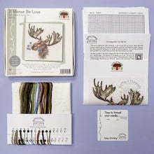 Load image into Gallery viewer, It Moose Be Love Cross Stitch Kit - Bothy Threads