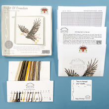 Load image into Gallery viewer, Flight of Freedom Cross Stitch Kit - Bothy Threads