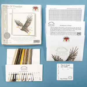 Flight of Freedom Cross Stitch Kit - Bothy Threads